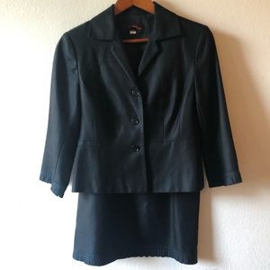 Cynthia Howie career skirt suit set 3/4 sleeve